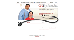 Desktop Screenshot of osuphysicians.com